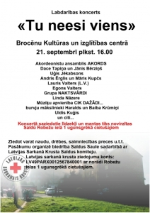 labdarības plakāts